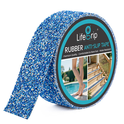 LifeGrip Rubber Waterproof Anti-Slip Tape for Pools