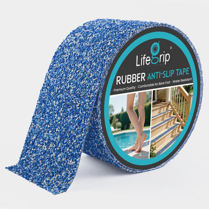 LifeGrip Rubber Waterproof Anti-Slip Tape for Pools