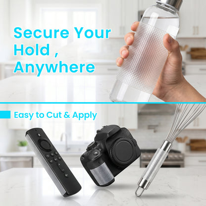 LifeGrip Water-Resistant Rubber Grip Tape for Handles