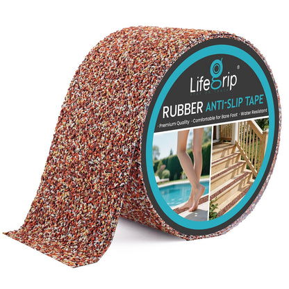 LifeGrip Rubber Waterproof Anti-Slip Tape for Pools
