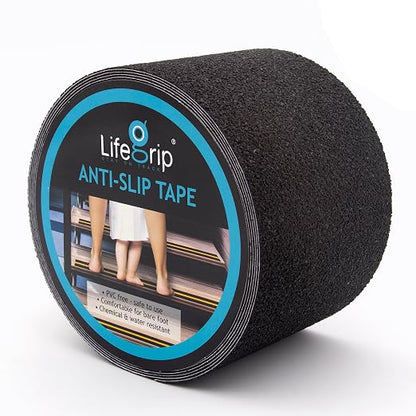 LifeGrip Rubber Waterproof Anti-Slip Tape for Pools & Wet Areas