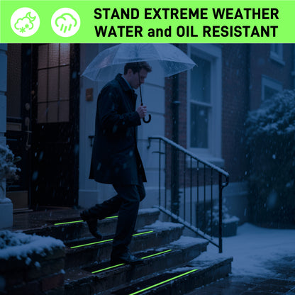 LifeGrip Glow-in-the-Dark Anti-Slip Stair Treads