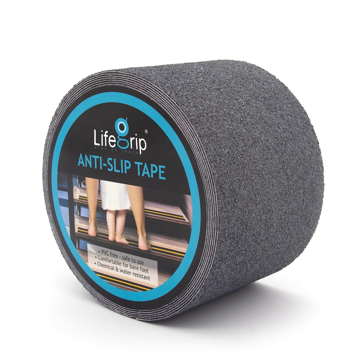LifeGrip Rubber Waterproof Anti-Slip Tape for Pools & Wet Areas