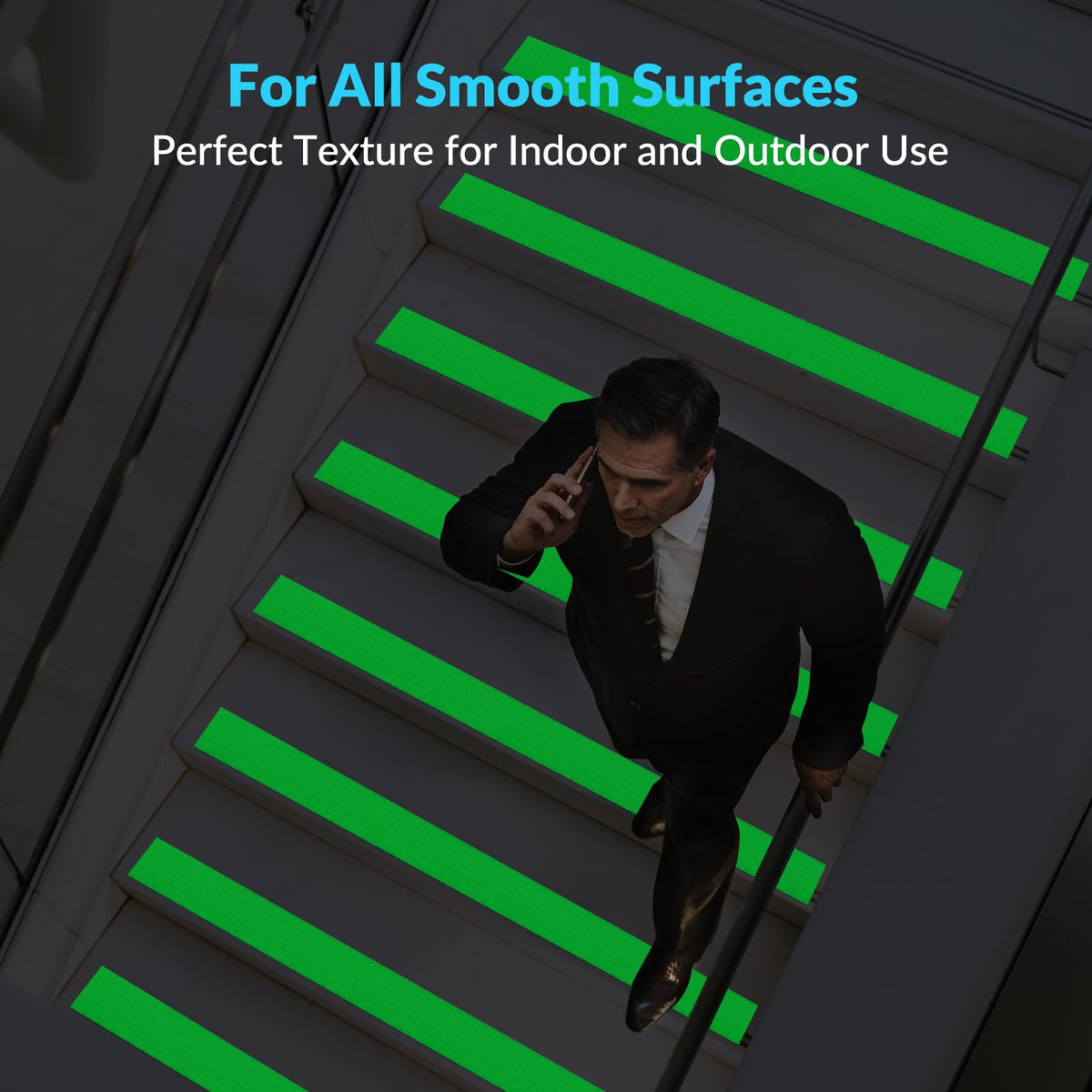 LifeGrip Glow-in-the-Dark Anti-Slip Traction Tape – Luminous Green