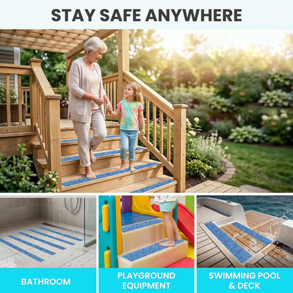 LifeGrip Rubber Waterproof Anti-Slip Tape for Pools