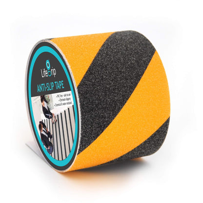 Lifegrip Caution Anti-Slip Tape – Yellow & Black